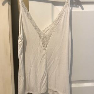 American Eagle white tank top